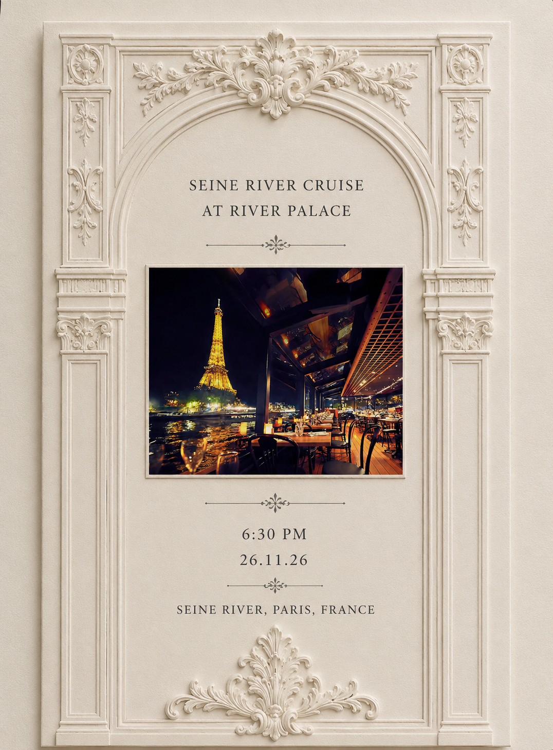 Boat Party invitation